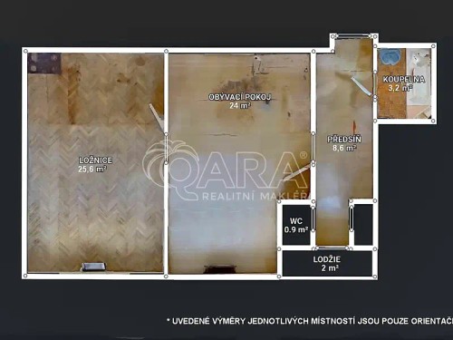 Prodaný byt 2+kk 63 m²