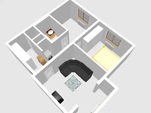 Prodaný byt 2+1 50 m²