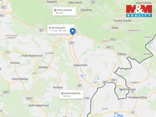 Prodej chaty 25 m², pozemek 545 m²