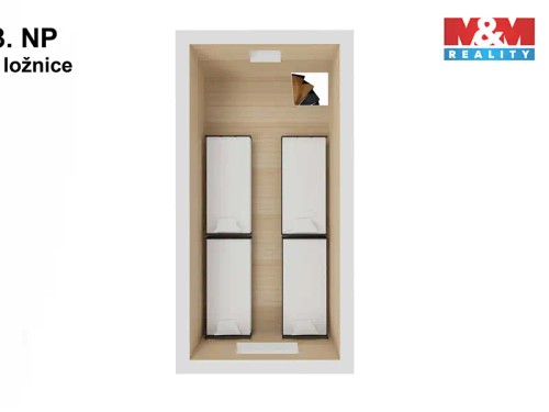 Prodej chaty 59 m², pozemek 30 m²