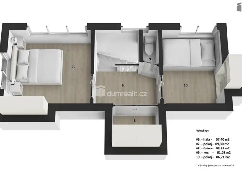 Prodaný byt 3+kk 85 m²