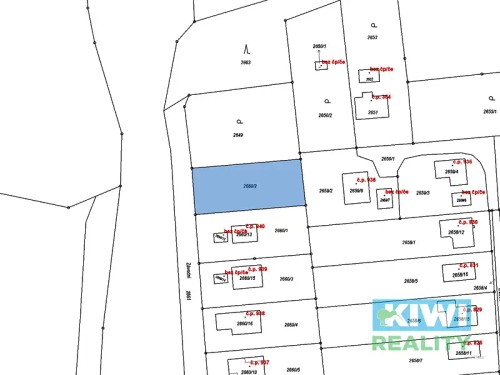 Prodej stavebního pozemku 1000 m²