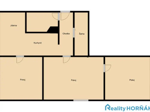 Prodej bytu 3+1 64 m²