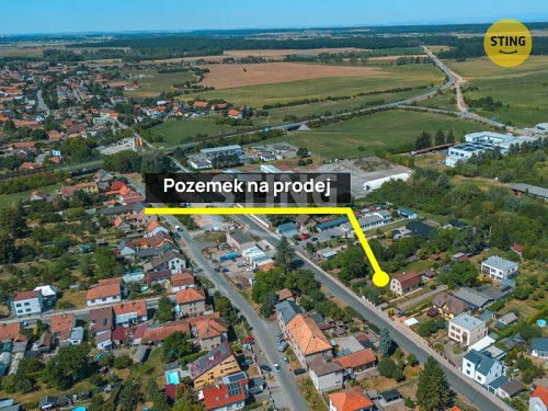 Prodej stavebního pozemku 1252 m²