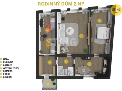 Prodej domu 351 m², pozemek 454 m²