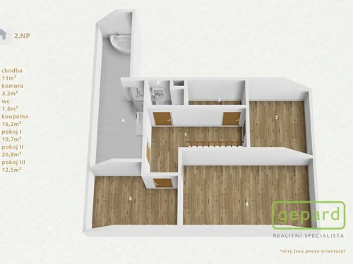 Prodej bytu 5+kk 125 m²