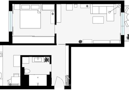 Prodaný byt 2+1 51 m²