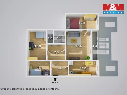 Prodaný byt 4+1 81 m²