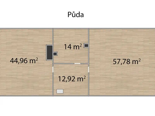 Prodej chalupy 144 m², pozemek 4160 m²