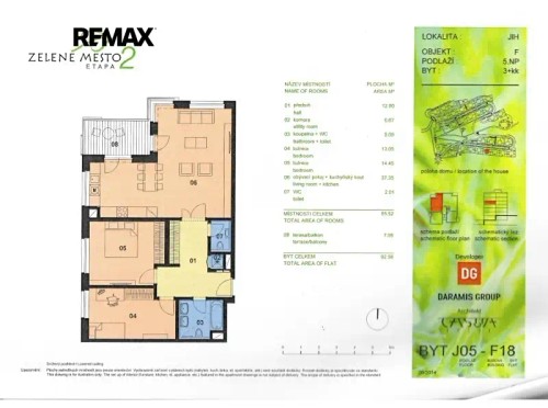 Prodej bytu 3+kk 86 m²