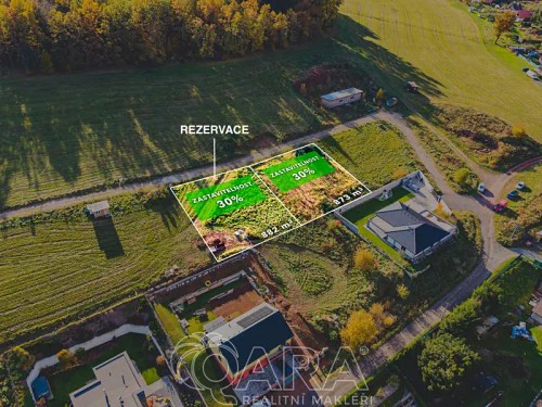 Prodej stavebního pozemku 873 m²