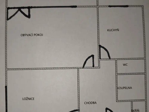 Prodaný byt 2+1 56 m²