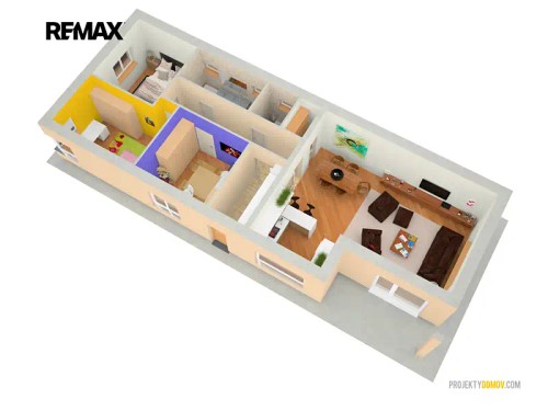 Prodej projektu 102 m², pozemek 810 m²