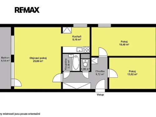 Prodaný byt 3+1 75 m²
