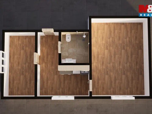Prodaný byt 2+1 44 m²