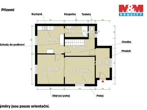 Prodaný  dům 100 m², pozemek 536 m²