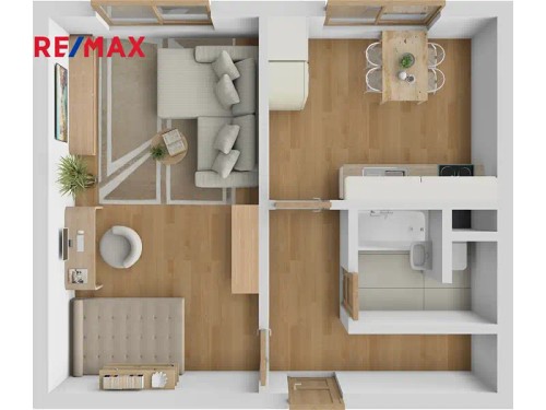 Prodaný byt 1+1 40 m²
