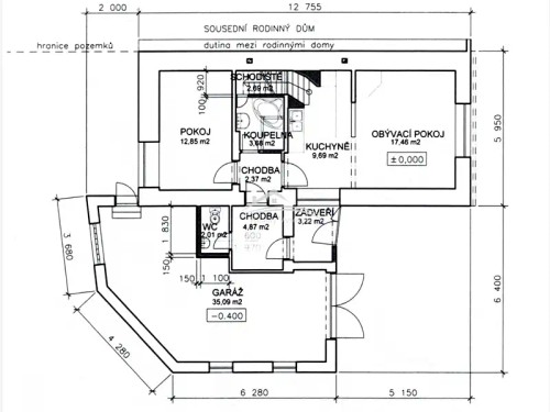 Prodej domu 78 m², pozemek 117 m²