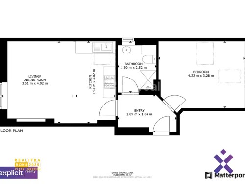 Prodej bytu 2+kk 46 m²