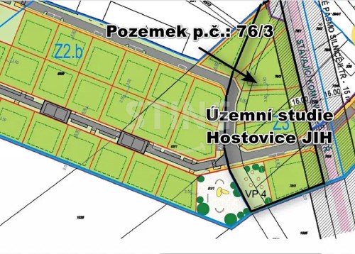 Prodej stavebního pozemku 1740 m²