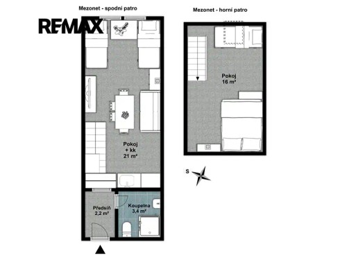 Prodaný byt 1+1 47 m²