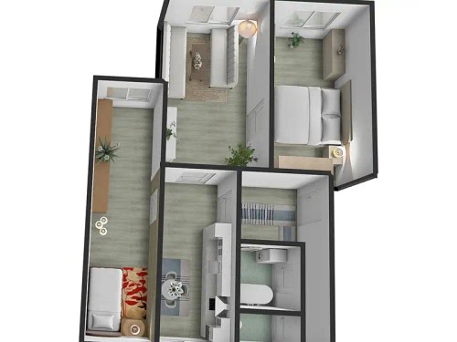 Prodej bytu 3+1 73 m²