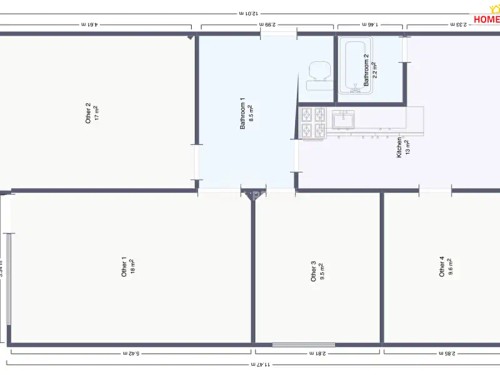 Prodaný byt 4+1 84 m²