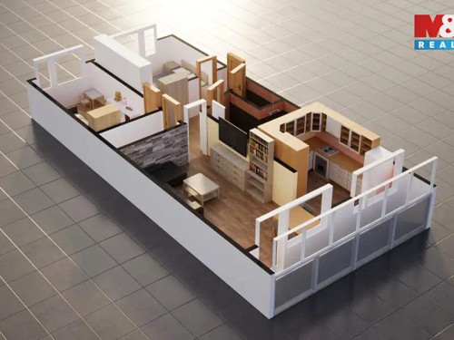 Prodaný  byt 3+1 68 m²