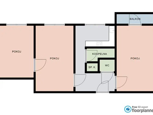 Prodej bytu 3+1 75 m²