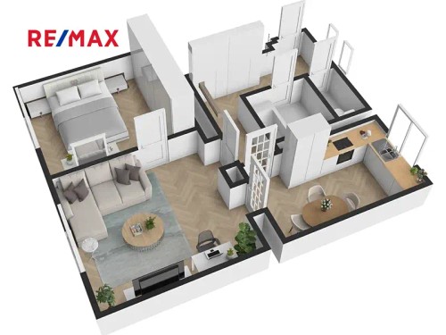 Prodaný byt 2+1 55 m²