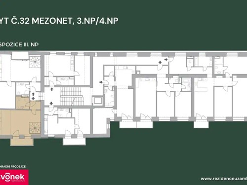 Prodej atypického bytu 85 m²