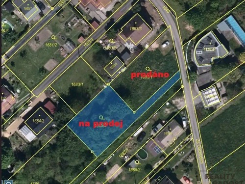 Prodej stavebního pozemku 638 m²