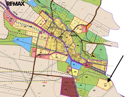Prodej stavebního pozemku 1824 m²