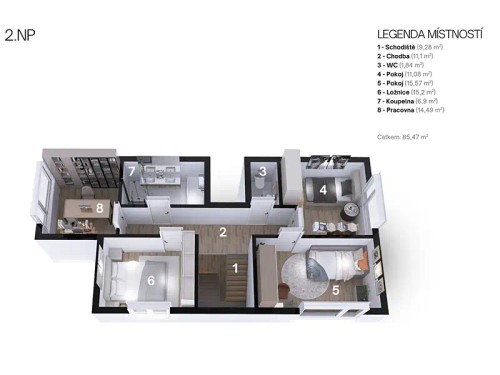Prodej domu 181 m², pozemek 598 m²