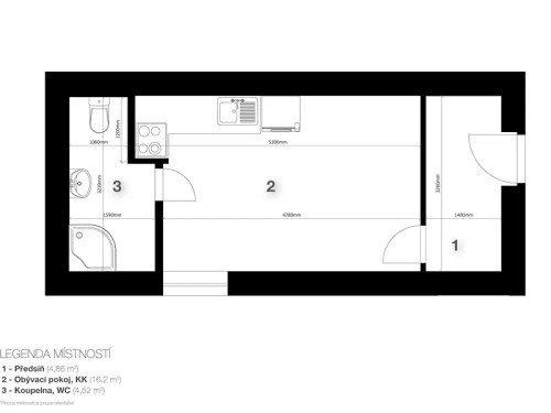 Prodej bytu 1+kk 27 m²