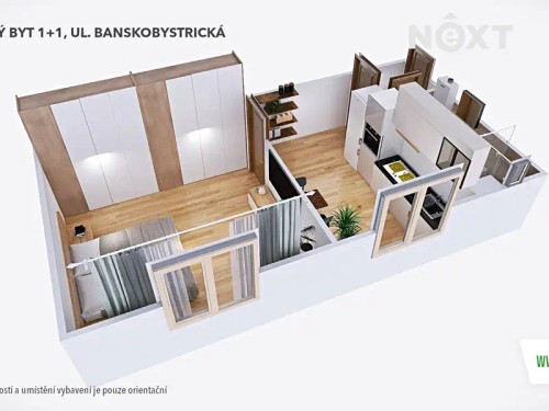 Prodej bytu 1+1 38 m²