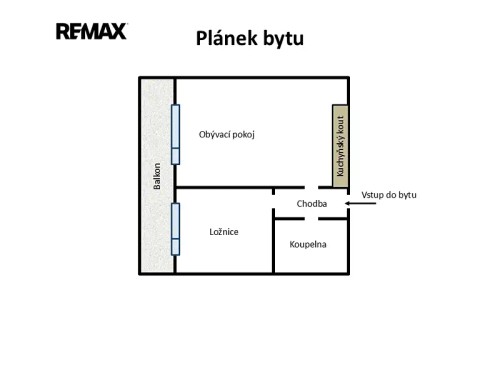 Prodej bytu 2+kk 59 m²