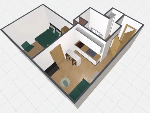 Prodaný byt 2+kk 35 m²