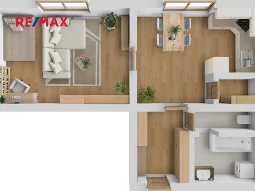 Prodaný byt 1+1 50 m²