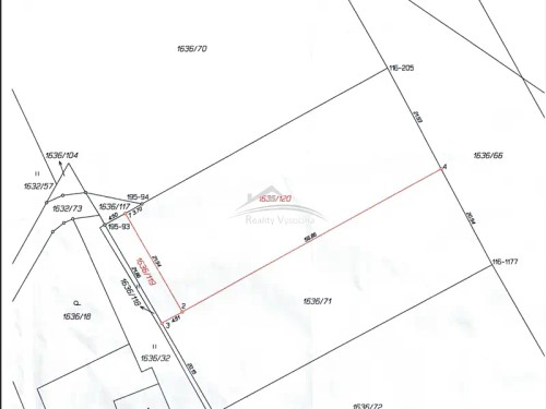 Prodej stavebního pozemku 2810 m²