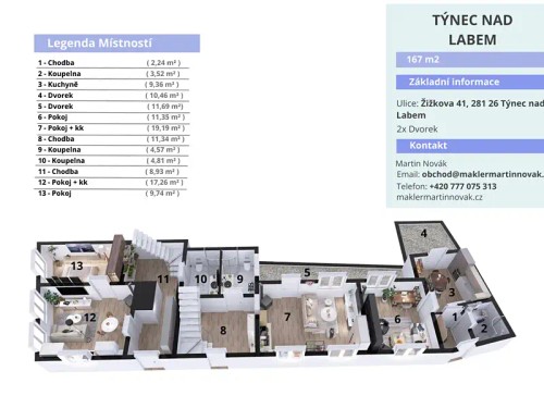 Prodej domu 168 m², pozemek 124 m²