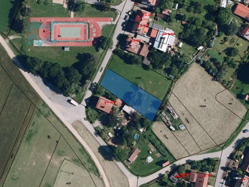 Prodej stavebního pozemku 1108 m²