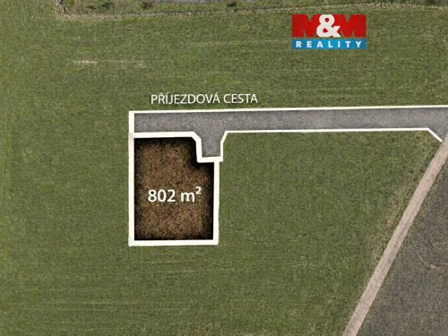 Prodej stavebního pozemku 802 m²