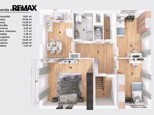 Prodej domu 202 m², pozemek 3510 m²