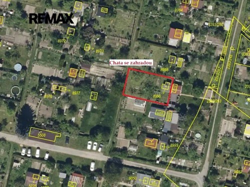 Prodej chaty 8 m², pozemek 355 m²