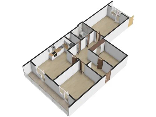 Prodaný byt 3+kk 80 m²
