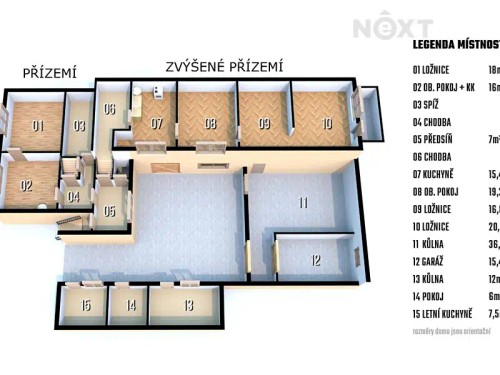 Prodej domu 157 m², pozemek 1639 m²