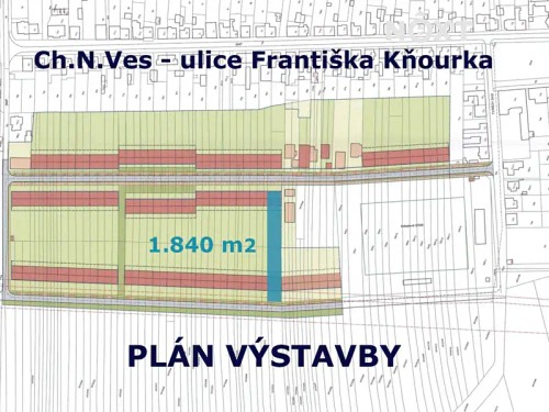 Prodej stavebního pozemku 1840 m²
