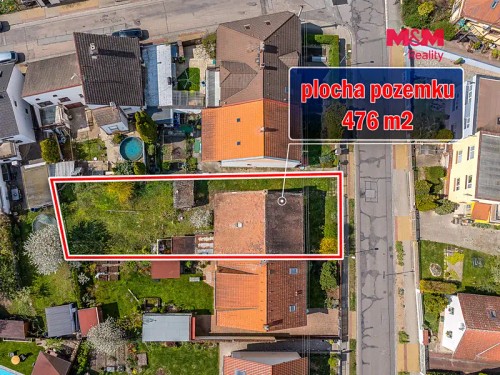 Prodej stavebního pozemku 476 m²