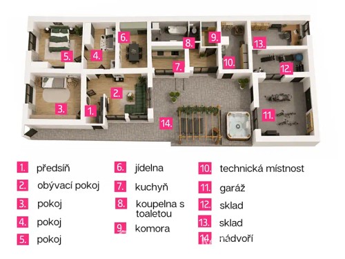 Prodej domu 160 m², pozemek 478 m²
